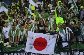 Estadio lleno y verde para acompañar a Nacional.