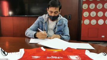 Fabián Sambueza continúa como jugador de Santa Fe hasta finales del 2020