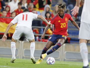 Debut 24/09/22 UEFA Nations League. España-Suiza