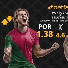 Pronósticos Portugal vs. Eslovenia: horario, TV, estadísticas y cuadro
