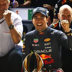 Reacciones de famosos ante el triunfo de Checo Pérez en el GP de Singapur