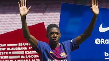 Dembélé: "El primer objetivo, integrarse y ganar títulos"