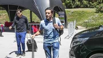 Marcelino llega a Crans Montana tras verse con Lim en Singapur