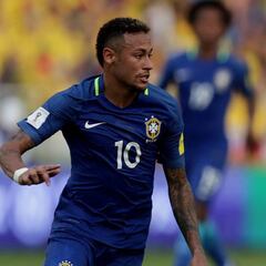 Convocatoria de Brasil para enfrentar a Colombia en Miami