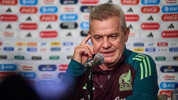 Javier Aguirre head coach during the Mexican National Team (Mexico) Press conference prior to the friendly preparation match against Canada, at AT-T Stadium, on September 09, 2024, Arlington, Texas, United States.