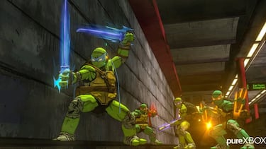 Las Tortugas Ninja de Platinum se dejan ver en estas imágenes