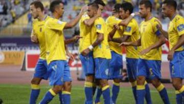 Las Palmas golea sin compasión al Alcorcón