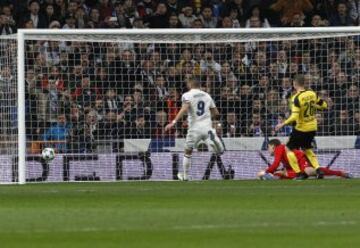 Benzema anotó el 1-0.