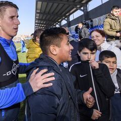 Szymanowski y la esperanza de reconvertirse a carrilero zurdo