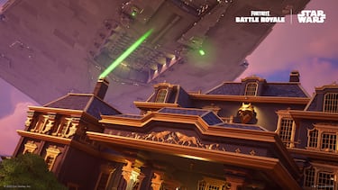 Cómo entrar en el Destructor Estelar de ‘Star Wars’ en Fortnite y cómo se usan sus armas