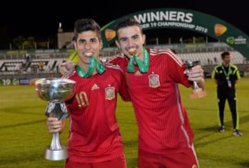 Marco Asensio y Borja Mayoral 