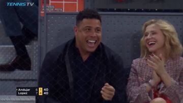 No es grande, es gigante: la reacci車n de Ronaldo a un puntazo de Feli