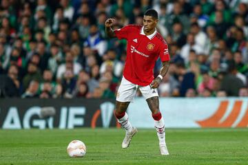Rashford scored the only goal in a 0-1 win for Manchester United in Seville.