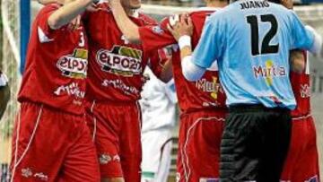 ElPozo celebra el triunfo.