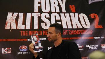 Fury 'planta' a Klitschko y aplaza por segunda vez su pelea