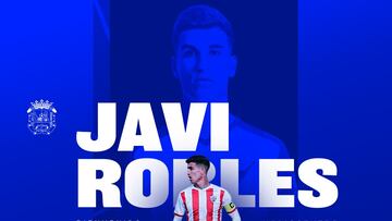 Javi Robles llega cedido al Fuenlabrada