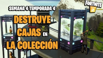 Desaf&iacute;o de Fortnite: &iquest;d&oacute;nde est&aacute;n La Colecci&oacute;n y las cajas de coleccionista en la Temporada 4?