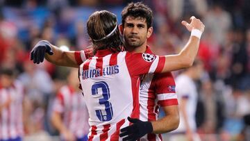 Filipe y Diego Costa. 