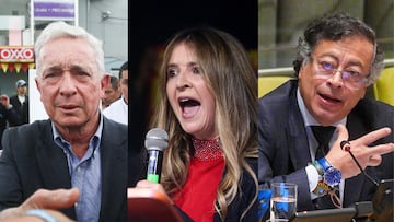 Cruce entre Petro y Uribe por la precandidata del Centro Democrático Paloma Valencia