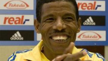 <b>ATLETISMO </b>Haile Gebrselassie.