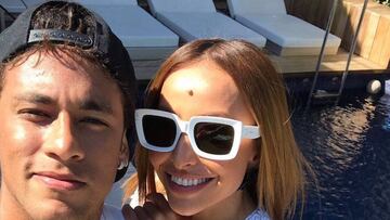Neymar abre su mansión a la modelo brasileña Sabrina Sato