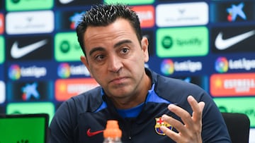 Xavi: “Minicrisis? I find it incredible”