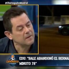 La opinión en caliente de Roncero nada más enterarse de que Bale se fue del Bernabéu en el 78'