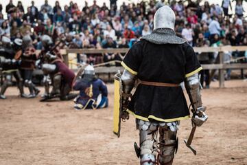 En los alrededores del Castillo de Belmonte, Cuenca, se ha disputado el IV Torneo Nacional de combate medieval, que goza cada año de más aficionados. 
 