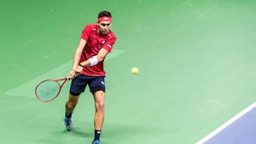 El zurdo le dio el empate a Chile en la serie contra Suecia por la clasificación a las Finales de la Copa Davis. Tras su victoria, 'Jano' valoró la actitud de 'Nico' y los hinchas.