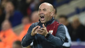 El entrenador del Sevilla, Jorge Sampaoli, descartado por el Barcelona.