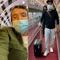 Rigo y su graciosa pasarela con Caterine, Nairo, Higuita...