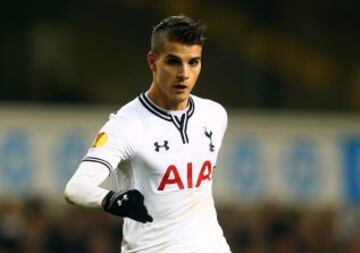 Hace 23 años nace el volante argentino Erik Lamela. Actualmente juega en el Tottenham Hotspur de Inglaterra.