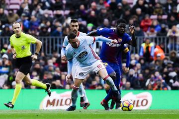 Iago Aspas y Umtiti.