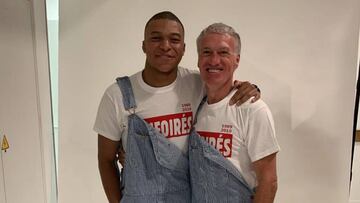 El extra&ntilde;o estilismo de Mbapp&eacute; y Deschamps tiene una raz&oacute;n solidaria.