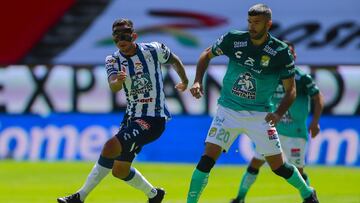 during the game Pachuca vs Leon, corresponding to Day 01 of the Torneo Apertura Grita Mexico A21 of the Liga BBVA MX, at Hidalgo Stadium, on July 24, 2021.
<br><br>
durante el partido Pachuca vs Leon, Correspondiente a la