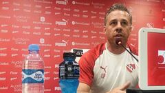 Pusineri: “Siento la ansiedad lógica de un debut ante River"