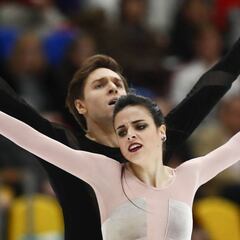 Sara y Kirill, históricos: primera medalla española por parejas