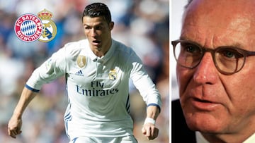 Cristiano Ronaldo y Karl-Heinz Rummenigge.