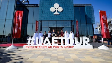 Foto de favoritos del UAE Tour en Abu Dabi.