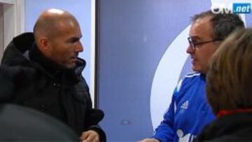 Zidane aprende con Bielsa