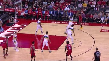 Resumen de la victoria de los Rockets sobre los Pelicans