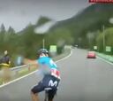 El enfado de Soler al obligarle Movistar a esperar a Nairo