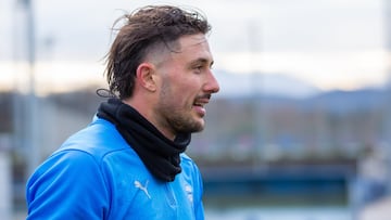 Facundo Garcés en Ibaia.