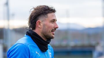 Facundo Garcés en Ibaia.