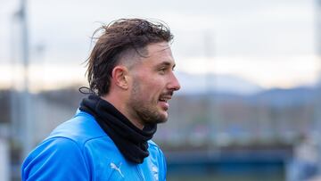 Facundo Garcés en Ibaia.