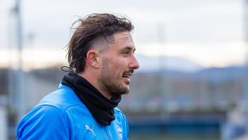 Facundo Garcés en Ibaia.