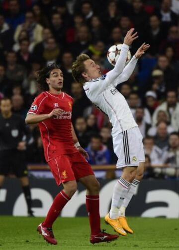 Luka Modric y Lazar Markovic.