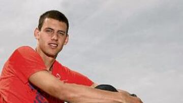 <b>GOLEADOR. </b> Sin el pichichi Bueno, la responsabilidad en el ataque madridista recae sobre el húngaro Szalai.