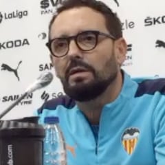 Fuerte enganchón de Bordalás con un periodista: "A mí no me hable con ese tono..."