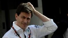 Toto Wolff, jefe de Mercedes.